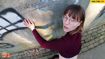 Play Fucked young student in public place POV