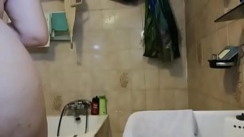 Play Your fat and ugly Italian mom opens her legs and takes a shower full of soap