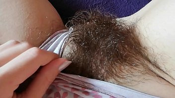Play Super hairy bush pussy in panties close up compilation