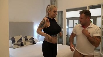 Play ENORMOUSLY TITTED Candela X is back! She will be wildly fucked by a TV Celebrity