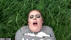 Play BBW Teen Gets Fucked Outdoors and Creamed While Panting for Piss