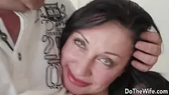 Play Cuckold Husband Watches as Milf Eva Ann Gets Fingered & Fucked in Stockings
