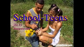 Play Outdoor Sex Encounter With Nerdy Brunette Stepsis