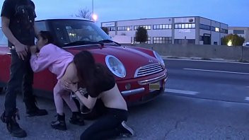 Play RISKY PUBLIC SEX!!!! THREESOME IN THE STREET AND INSIDE THE IKEA